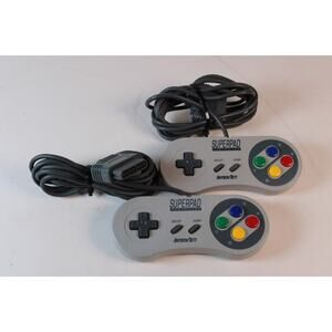 Interact Super Nintendo SNES Super Pad Game Controller 2 Pack